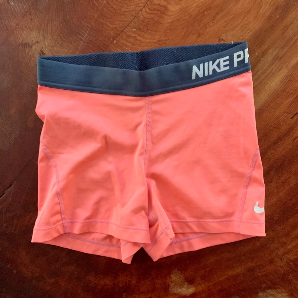Nike Women's Pro Pink Shorts